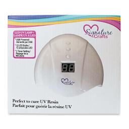 Signature Crafts Led UV Lamp (front of package)