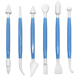 Carvers’ Clay Ceramic and Pottery Sculpting Tools - Set of 6