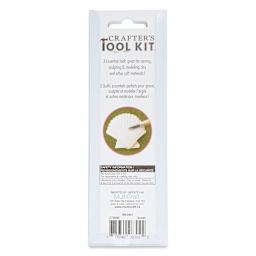 Crafter's Toolkit Sculpting Tools - Sculpting, Set of 3 back of packaging