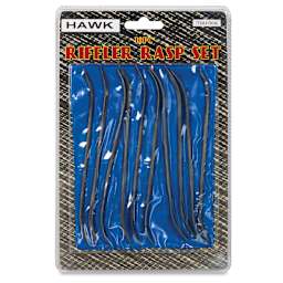 Hawk Riffler Rasps - Set of 10 - front of packaging