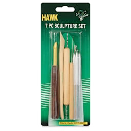 Hawk Sculpture Tools - Set of 7 - front of packaging
