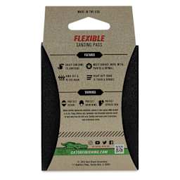 Gator Sanding Pad - 120 Grit, Pkg of 3