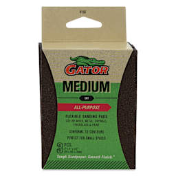 Gator Sanding Pad - 80 Grit, Pkg of 3