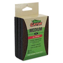 Gator Sanding Pad - 80 Grit, Pkg of 3