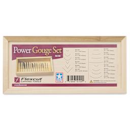 Flexcut Power Gouges - Set of 9 - front of packaging