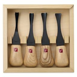 Flexcut Wide-Format Palm Carving Tools - Set of 4