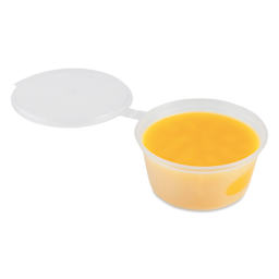 BeaverCraft Natural Beeswax - 2.1 oz Jar with lid open