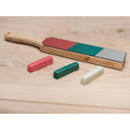 BeaverCraft Polishing Compounds Set - Pkg of 3 with tool file (not included)