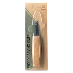 BeaverCraft Small Sloyd Whittling Knife - 2.36" Blade front of packaging