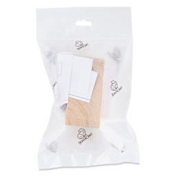 BeaverCraft Wooden Animal Carving Blank - Owl in packaging