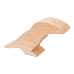 BeaverCraft Wooden Animal Carving Blank - Toucan angled view