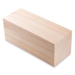 BeaverCraft Large Basswood Carving Block on side