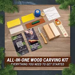 All-In-One Wood Carving Kit, Everything You Need To Get Started