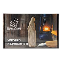BeaverCraft Wizard Carving Kit front of packaging