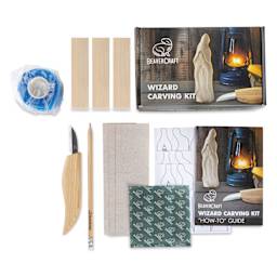 BeaverCraft Wizard Carving Kit contents