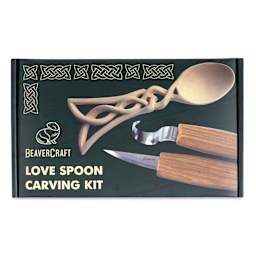 BeaverCraft Celtic Spoon Carving Kit front of packaging