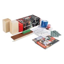 BeaverCraft Santa Carving Kit contents