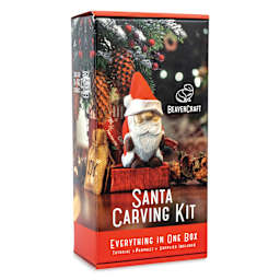 BeaverCraft Santa Carving Kit front of packaging