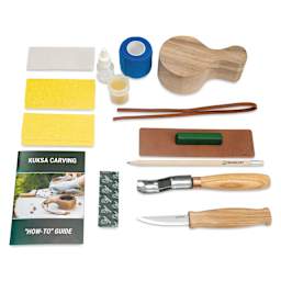 BeaverCraft Kuksa Carving Kit contents