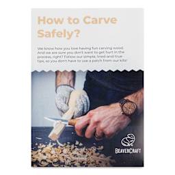 BeaverCraft Kuksa Carving Kit instructional pamphlet