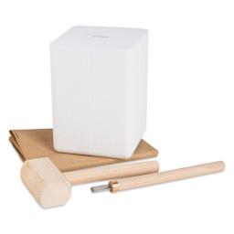 BeaverCraft DIY Sculpting Kit - Nefertiti contents