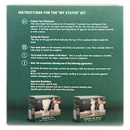 BeaverCraft DIY Sculpting Kit - Terracotta Warrior instructions