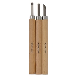 Westcott CarboTitanium Carving Tool Set - Pkg of 3