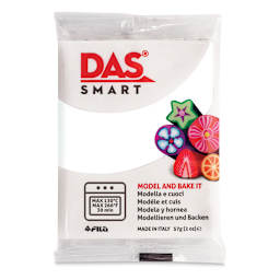 DAS Smart Polymer Clay - White, 2 oz