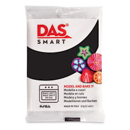 DAS Smart Polymer Clay - Black, 2 oz