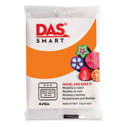 DAS Smart Polymer Clay - Orange, 2 oz