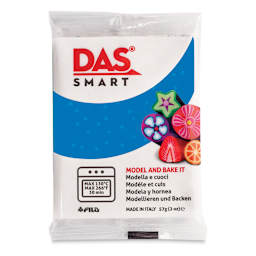 DAS Smart Polymer Clay - Blue Glitter, 2 oz