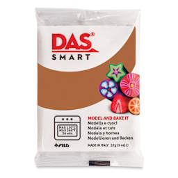 DAS Smart Polymer Clay - Caramel, 2 oz