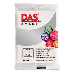 DAS Smart Polymer Clay - Silver, 2 oz