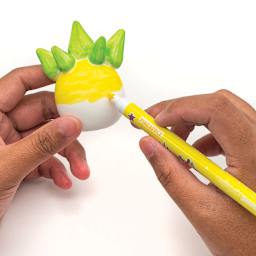 Scentco Air Dough - cured dough can be colored with markers or paint.