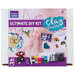 Sculpey Clay Crafts Ultimate DIY Kit front of packaging