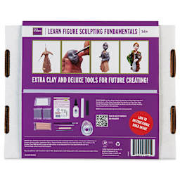 Sculpey Sculpting Ultimate DIY Kit back of packaging