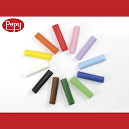 Pepy Plastilina Modeling Clay - Assorted Colors, 0.8 oz, Pkg of 12