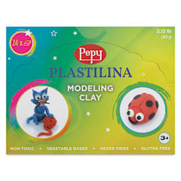 Pepy Plastilina Modeling Clay front of packaging