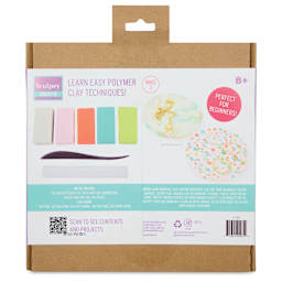 Sculpey III Oven Bake Clay Trinket Dishes Kit - back of packaging