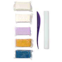 Sculpey III Oven Bake Clay Succulent Pots Kit - contents