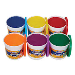 Creativity Street Modeling Dough - Assorted Colors, 3.3 lbs, Set of 6
