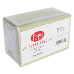 Pepy Plasticine Mineral Based Clay - Cream, 2 lb - front of packaging