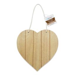 Craft Medley Wood Slat Wall Plaque - 7-3/4" Heart