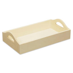 Craft Medley Wood Tray w/ straight sides, WS402