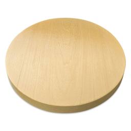Foggy Bottom Woodworks Basswood Panel - Circle angled view