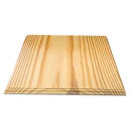 Foggy Bottom Woodworks Pine Plaque - Square, 8" x 8" angled view