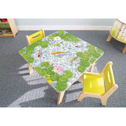 Whitney Brothers Nature View Pond Table (Top view of table, Chairs not included)