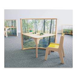 Whitney Brothers Nature View Serenity Study Pod (Study pod shown with chair, Chair and toys not included)
