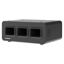 KwikBoost EdgePower Desktop Charging Station System - Light Use Set, 3-bay charging base.