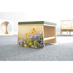 Whitney Brothers Nature View Pod Rocker Stool, in classroom